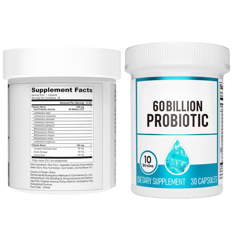 NEXOVA™ - DIGESTIVE ENZYMES 60CT + 60B PROBIOTIC 30CT