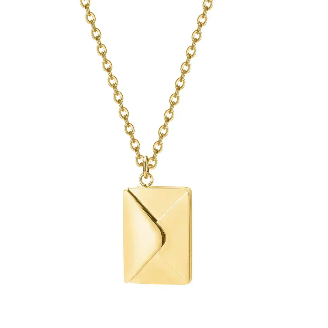 NEXOVA™   - ENVELOPE LOVE LETTER PENDANT NECKLACE