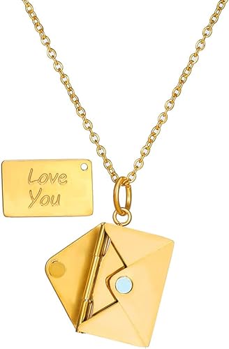 NEXOVA™   - ENVELOPE LOVE LETTER PENDANT NECKLACE