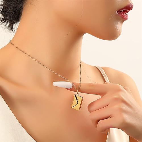 NEXOVA™   - ENVELOPE LOVE LETTER PENDANT NECKLACE