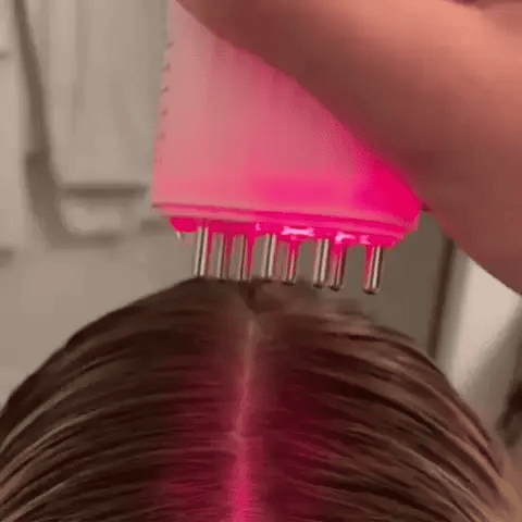 NEXOVA™   - RED LIGHT THERAPY ELECTRIC SCALP MASSAGER AND HAIR OIL APPLICATOR